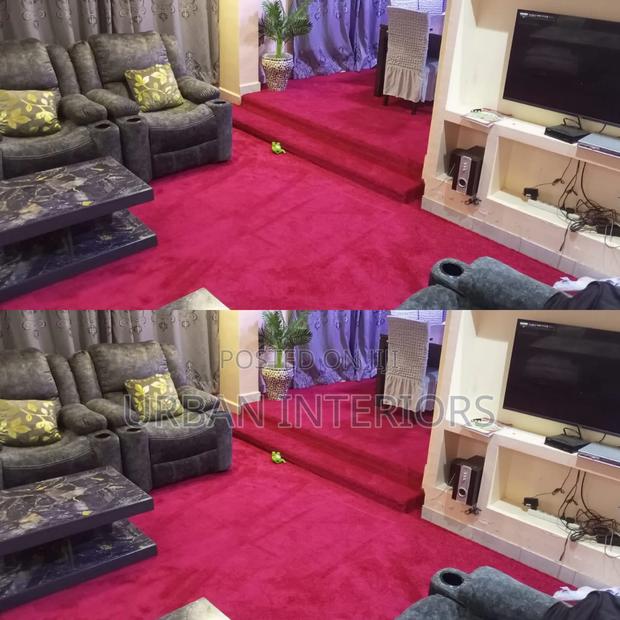 Red Wall to Wall Carpets. Full House Carpets