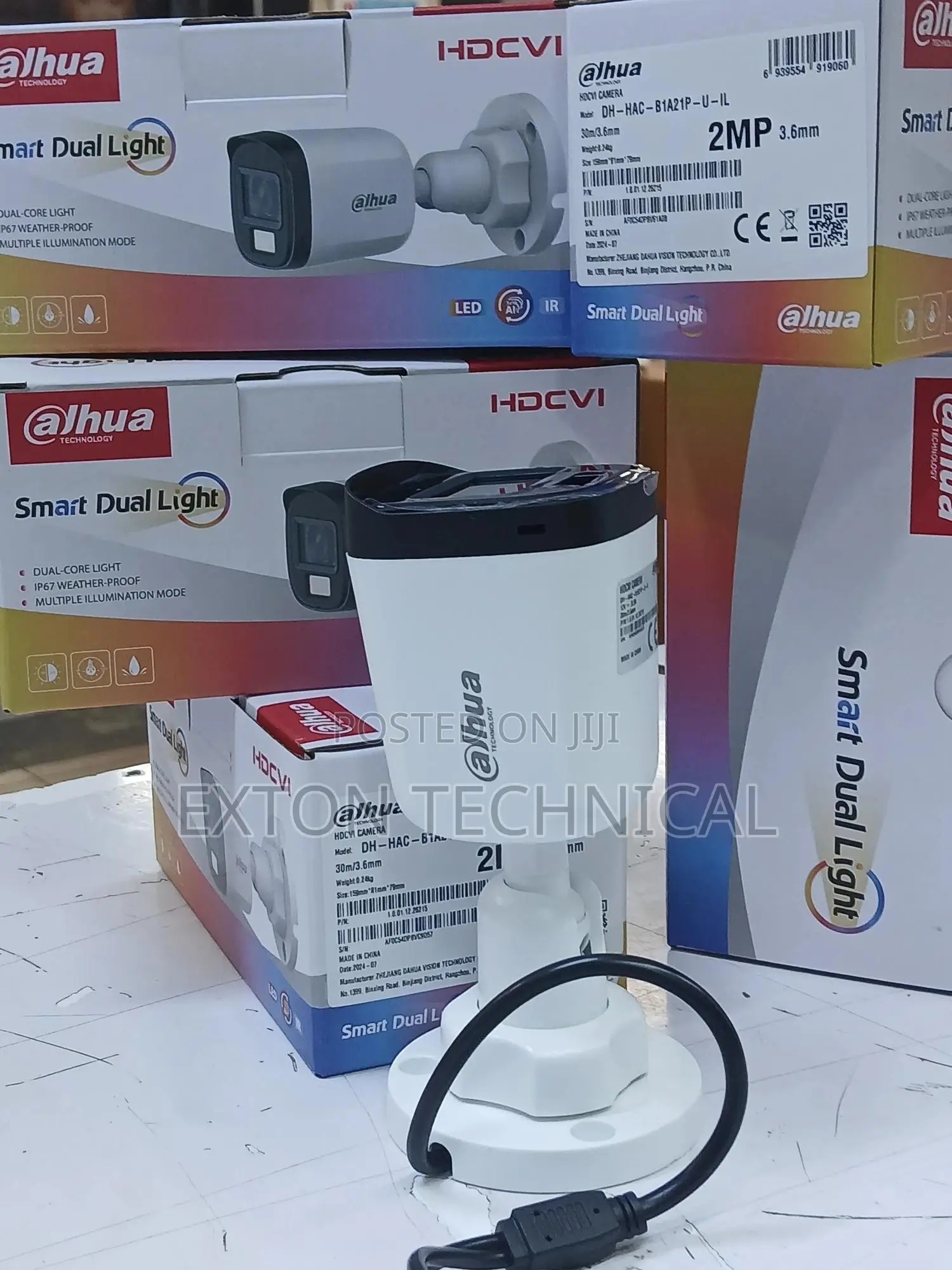 Dahua Dh-Hac-Bia1p-U-Il 2mp Smart Light Hdcvi Bullet Camera