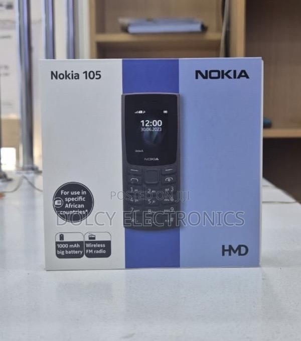 New Nokia 105 Black - main view