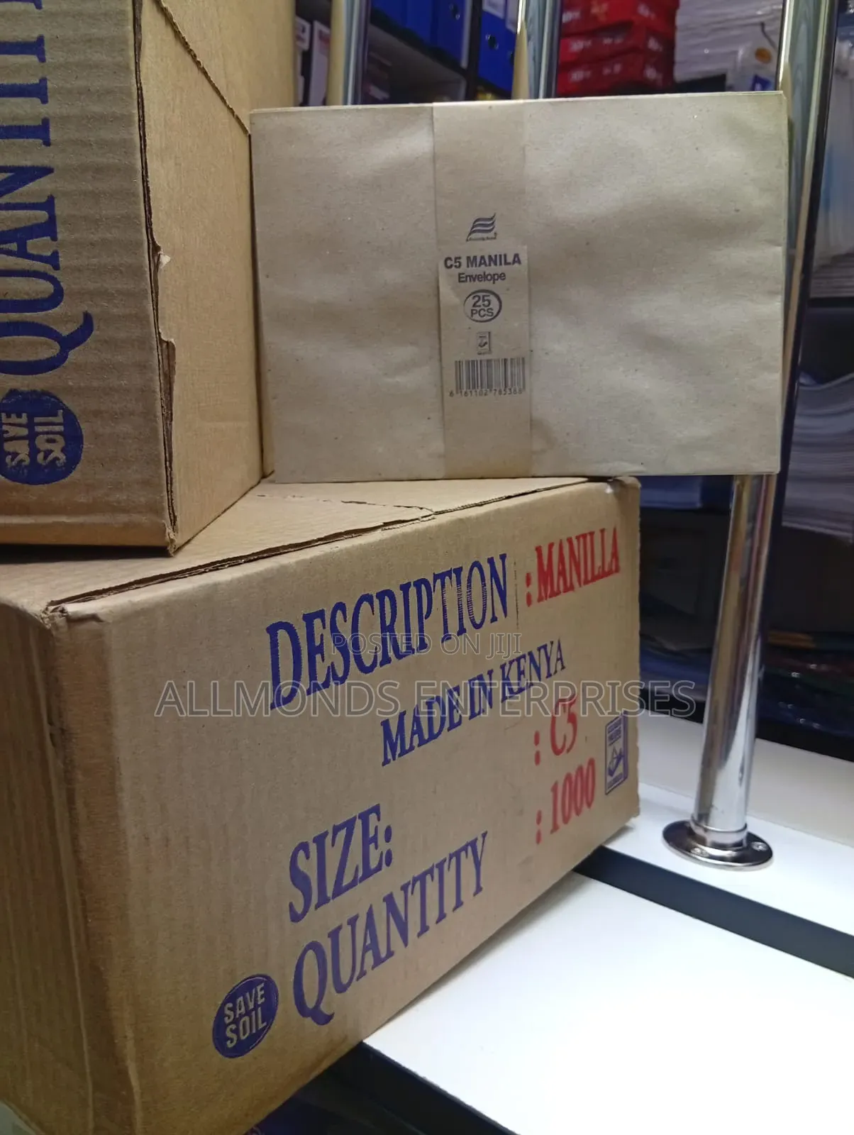 Carton of C5/A5 Plain Brown Envelope Economics- 1000pieces