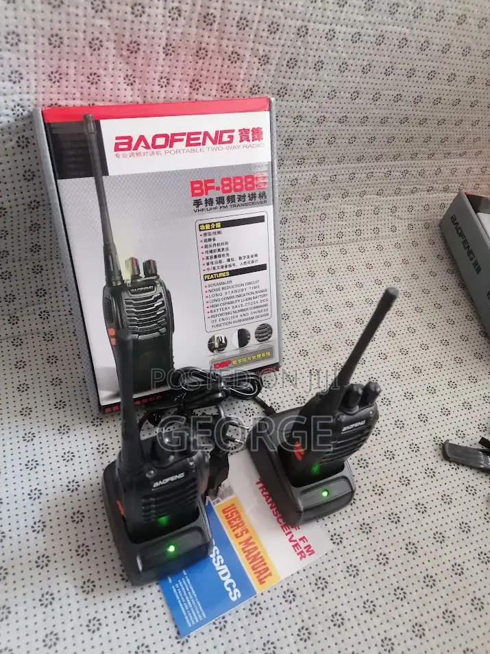 Waterproof Baofeng Bf-888s Walkie Talkie