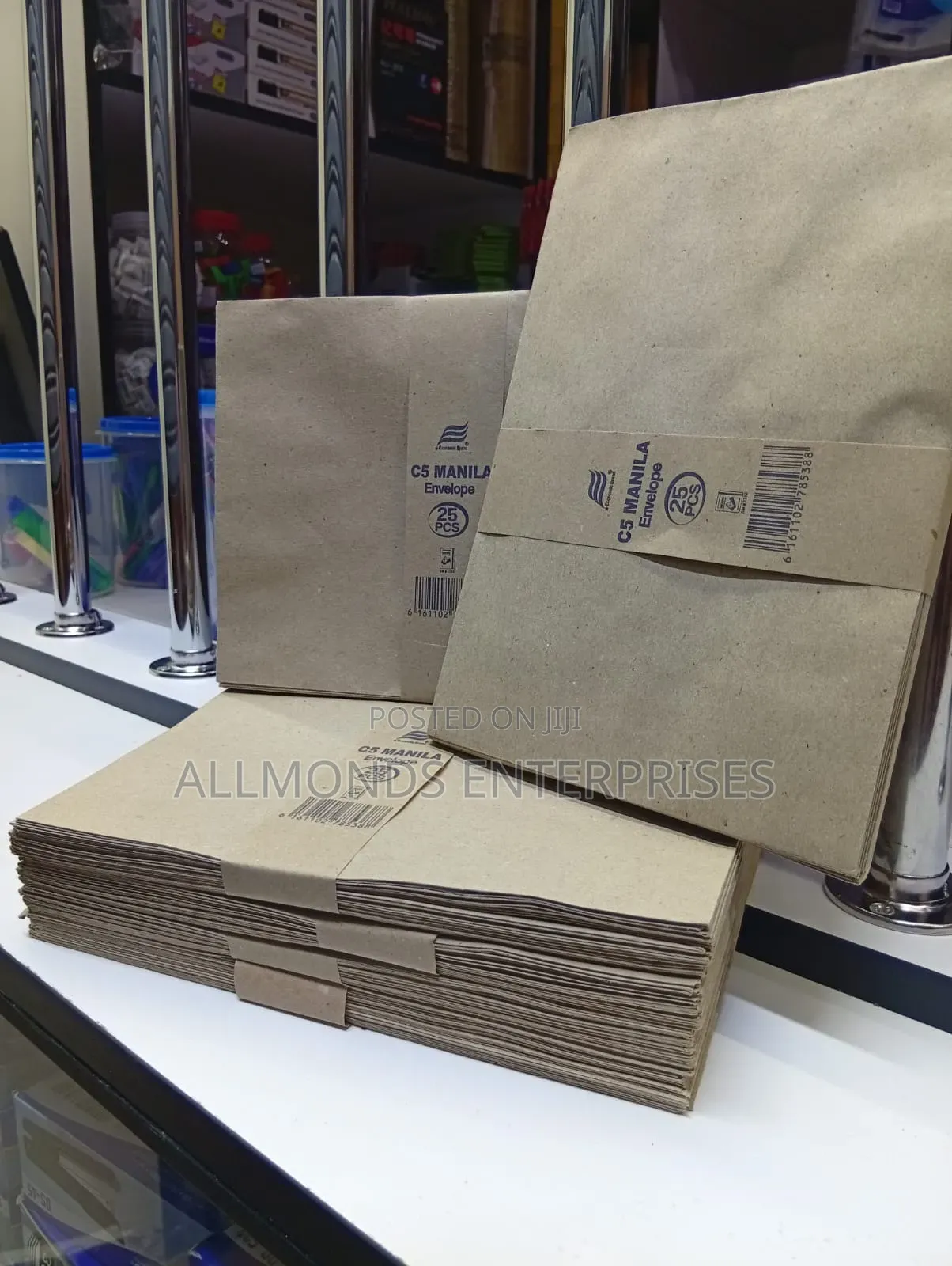 Packet of C5/A5 Plain Brown Envelopes- 25 Pieces