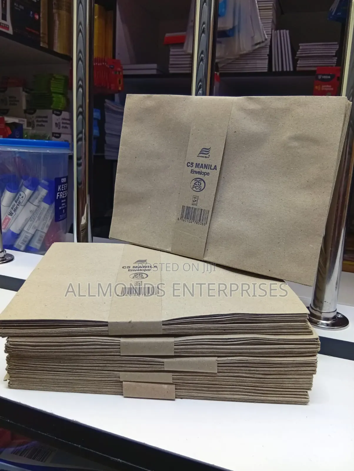 Packet of C5/A5 Plain Brown Envelopes- 25 Pieces