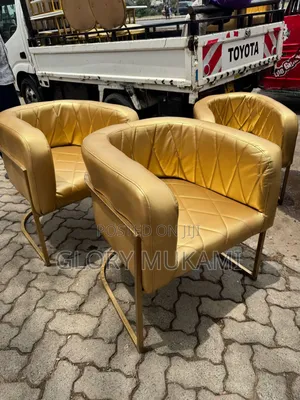Gold Manicure Chairs /Styling Chairs