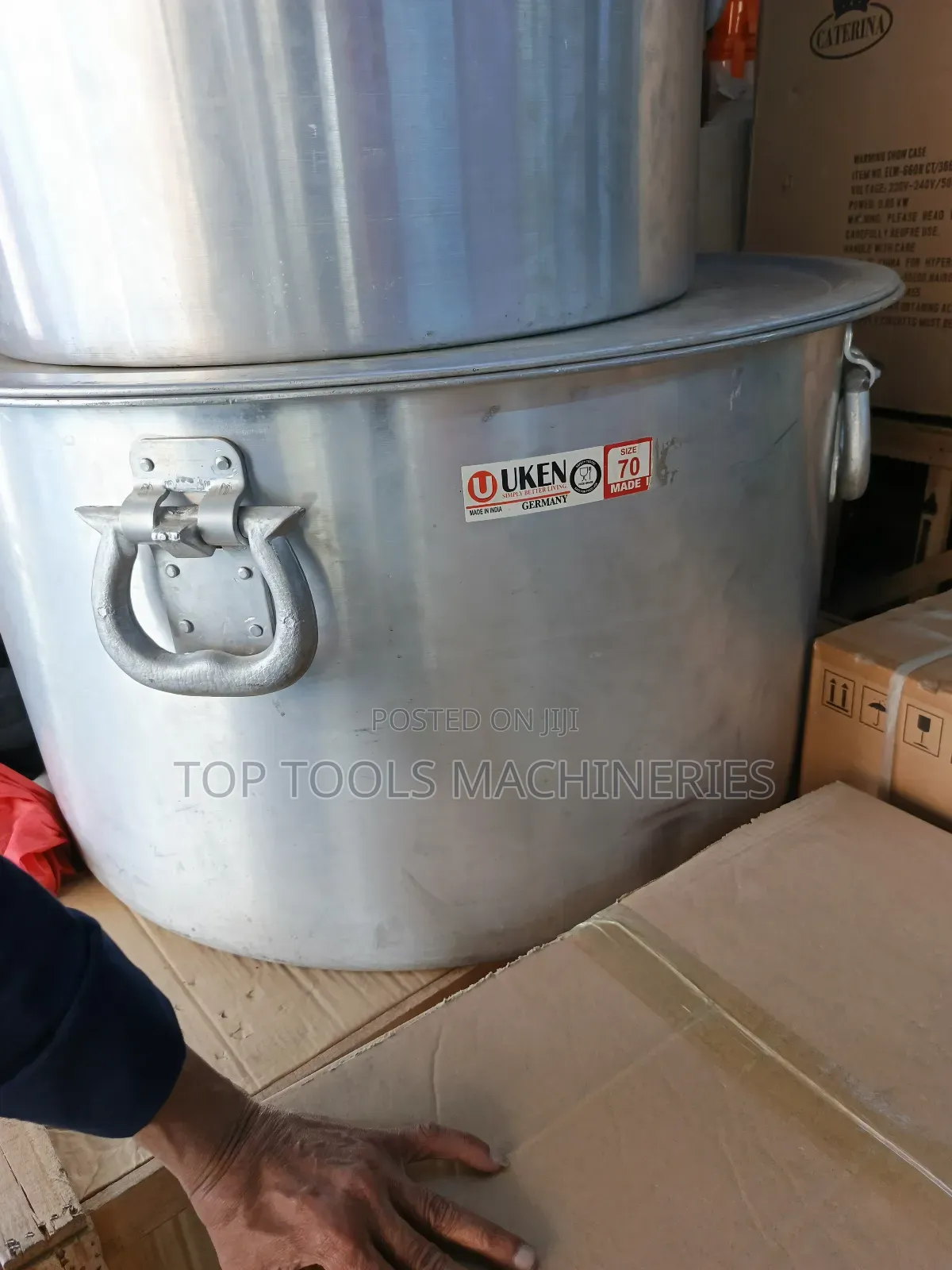 Uken Aluminium Sufuria 300l Made in India