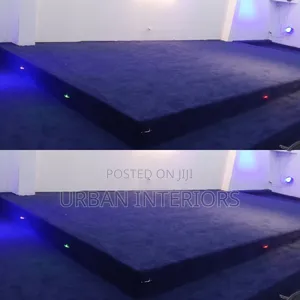 Navy Blue Altar Carpets. Exclusive of Led Lights