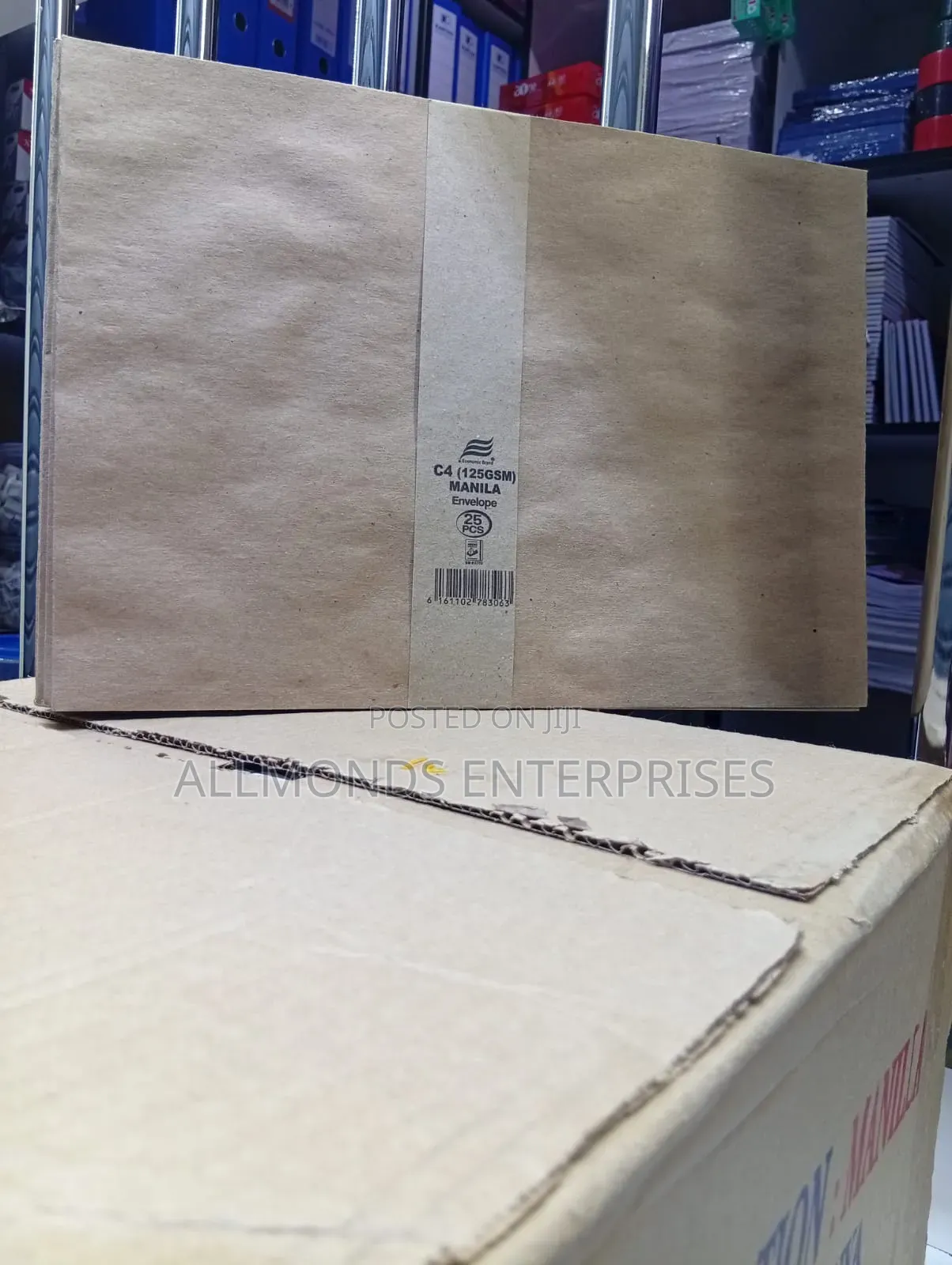 A Carton Of Plain C4/A4 Brown Envelopes- 500 Pieces