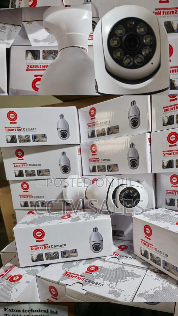 Quality Bulb Type Camera 360rotate Remote Real Time