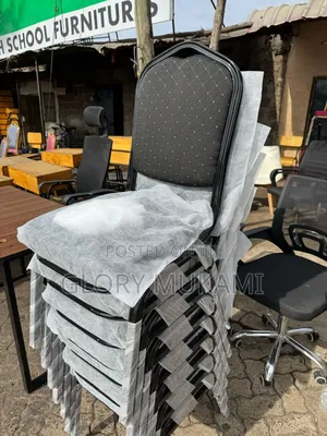 Black Conference Chairs With Black Coat