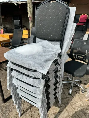 Black Conference Chairs With Black Coat