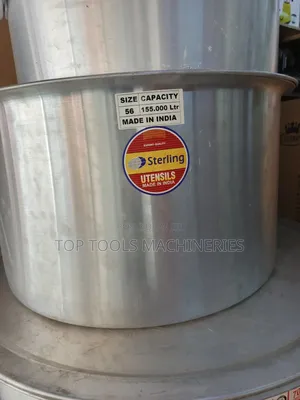 Sterling Aluminium Sufuria 155l Made in India