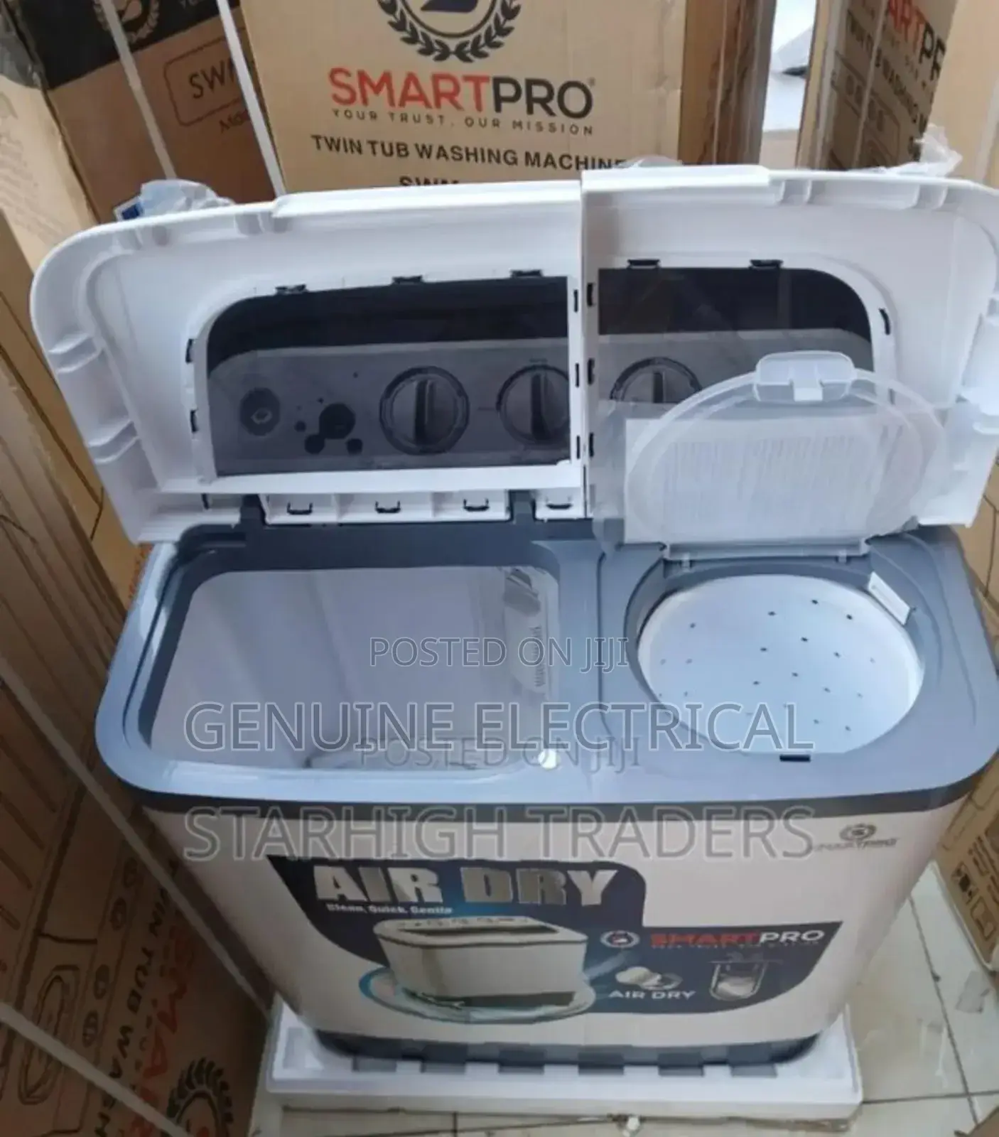 10kg Smartpro Twin Tub Washing Machine