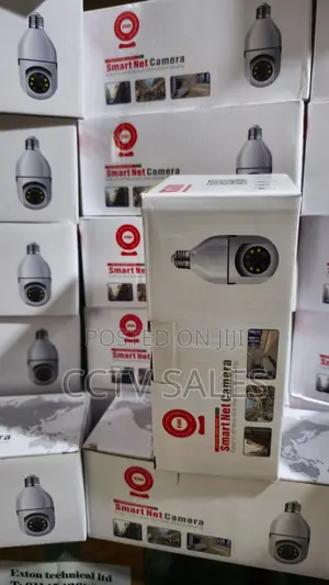 Wireless CCTV Bulb Shaped Spy Camera 5g