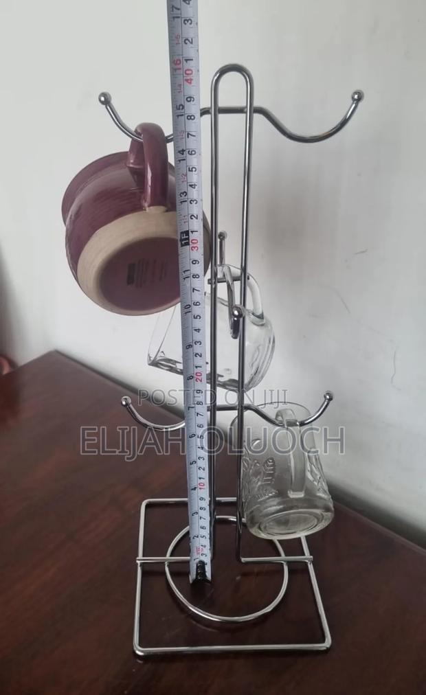 Heavy Stainless Steel Cup Stand - main view