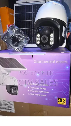 Solar Powered Solar Wifi CCTV Camera--Motion