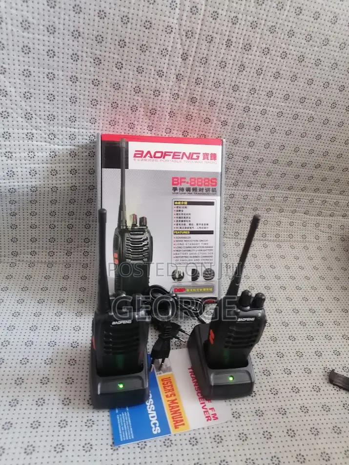 Powerfulbaofeng Walkie Talkie Bf 888s 2 Way Radio