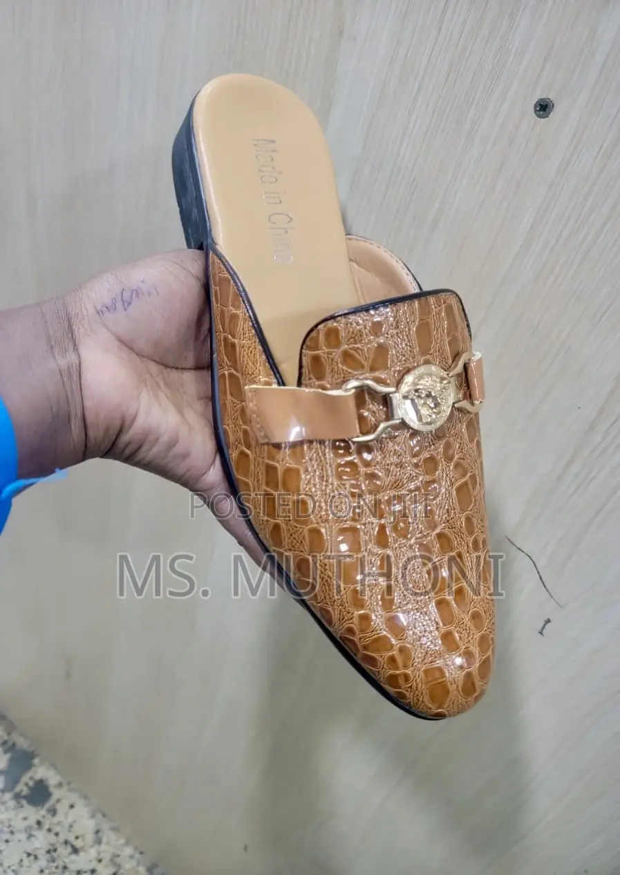 Gents Crocodile Mules Size 40-45
