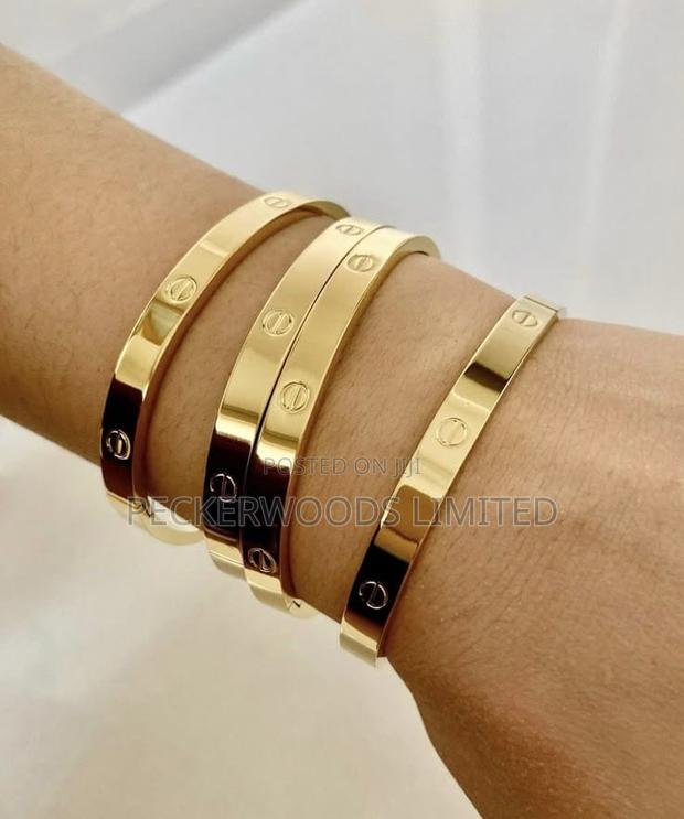 Gold Cart Bracelets - main view