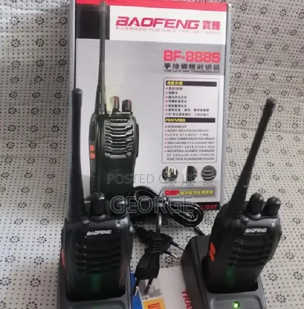 Long Distances Bf-888s 2-Way Walkie Talkie Radio Calls