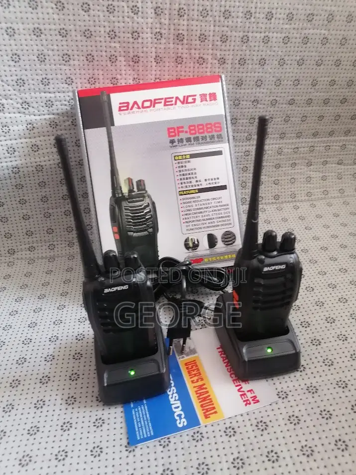 Digital Display Bf-888s 2-way Walkie Talkie Radio Calls