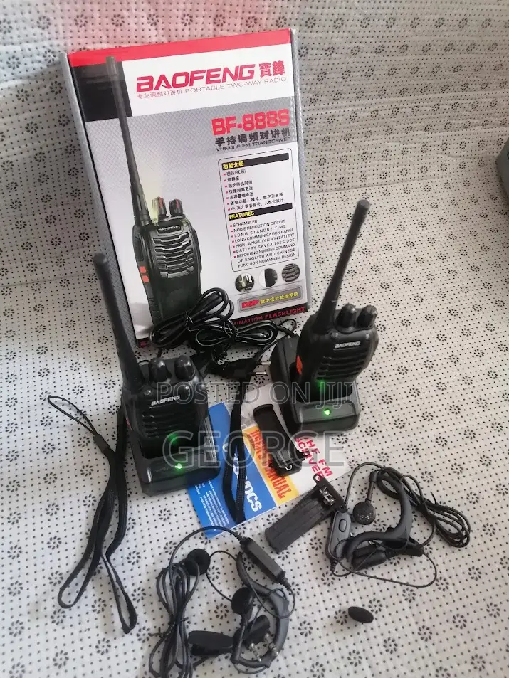 Multiple Scenes Bf-888s 2-Way Walkie Talkie Radio Calls