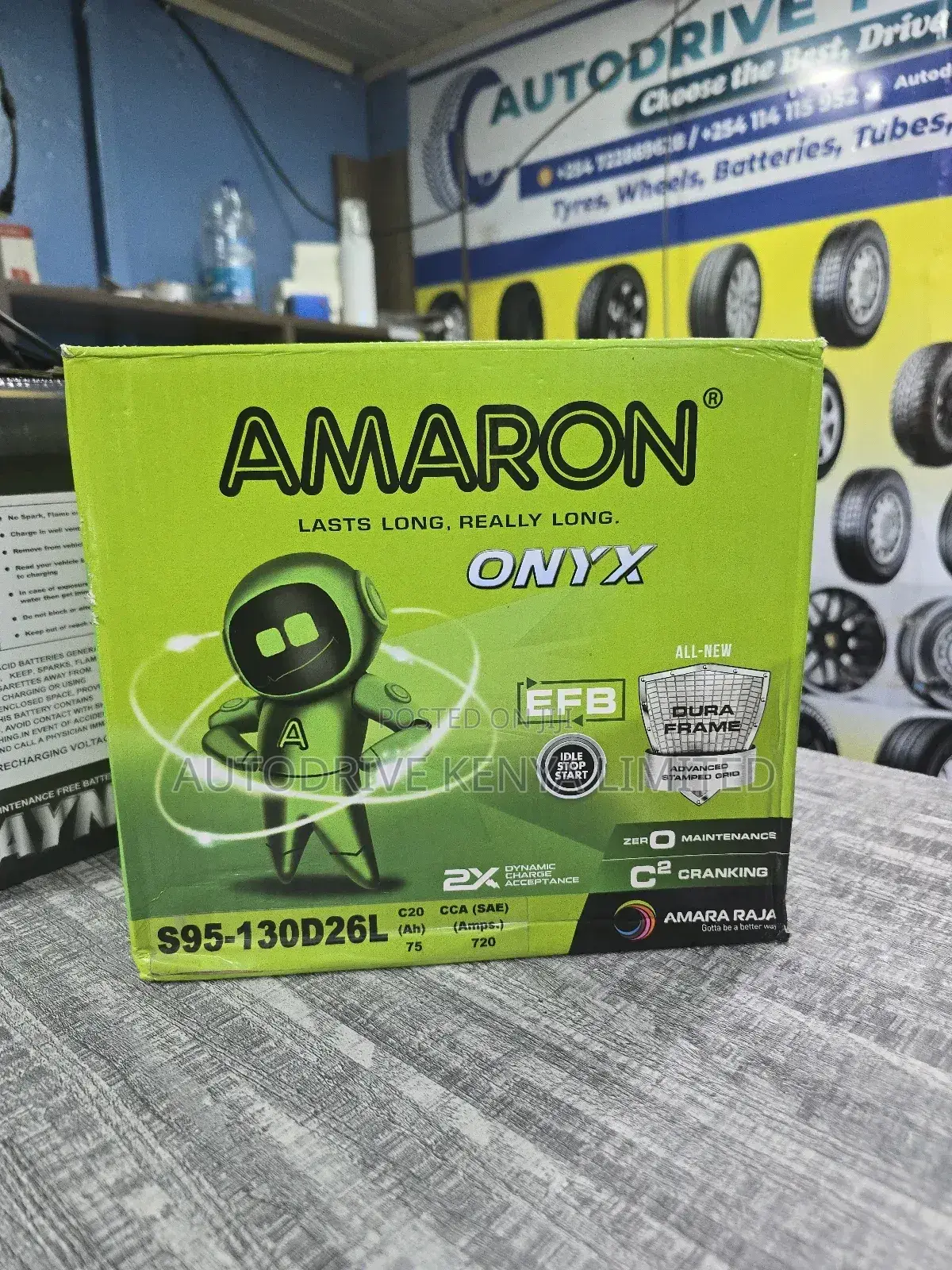 S95 Amaron Efb Start/Stop Car Battery