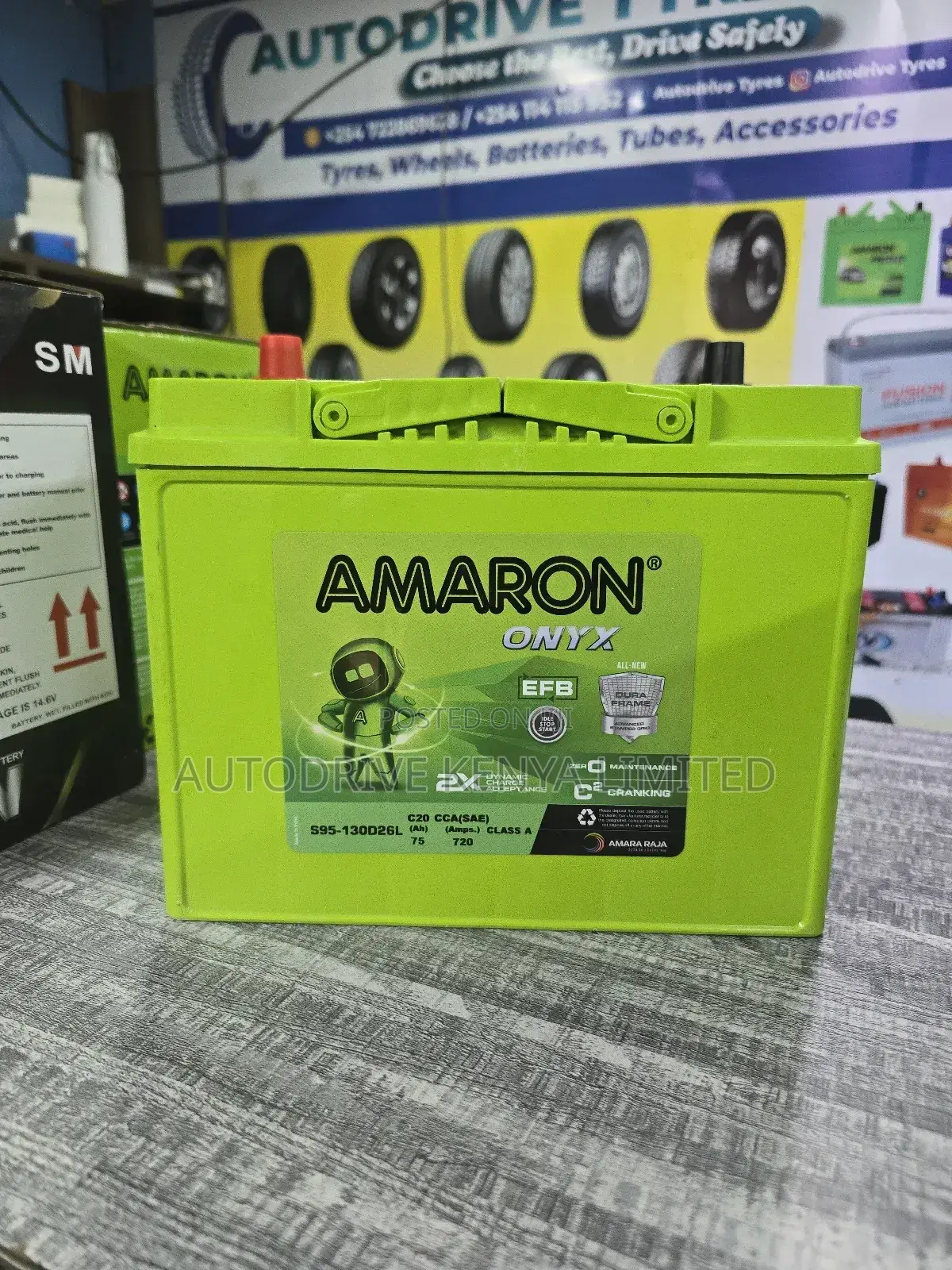 S95 Amaron Efb Start/Stop Car Battery