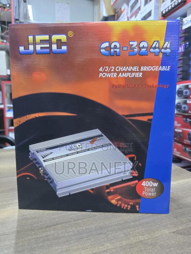 Jec 400watts 4 Channel Bridgeable Power Amplifier