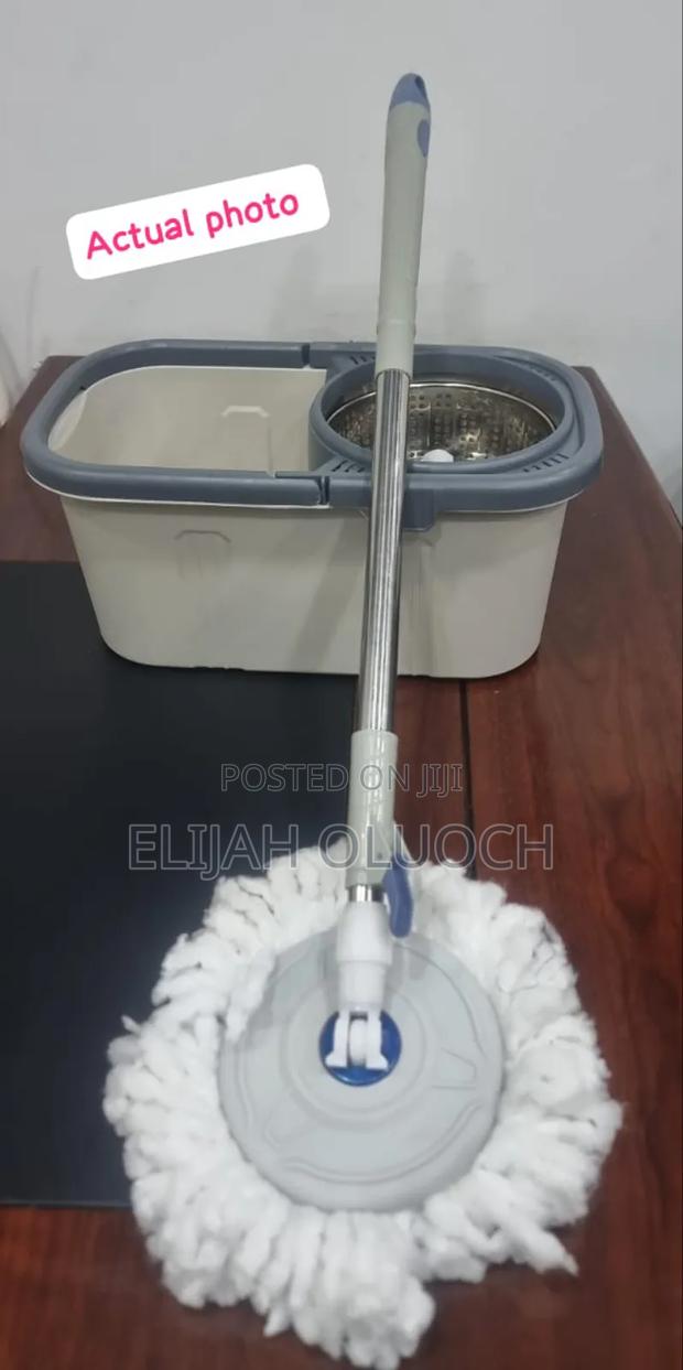 Fashion Rotary Mop 17l Bucket, 112cm Mop, 2 Rags
