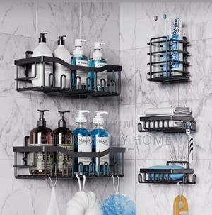5pc Set Bathroom Organizer Available - main view
