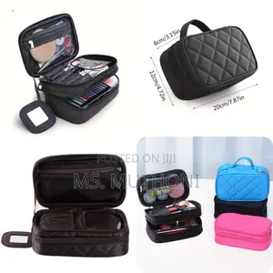 Waterproof Double Layer Cosmetic Storage Bag