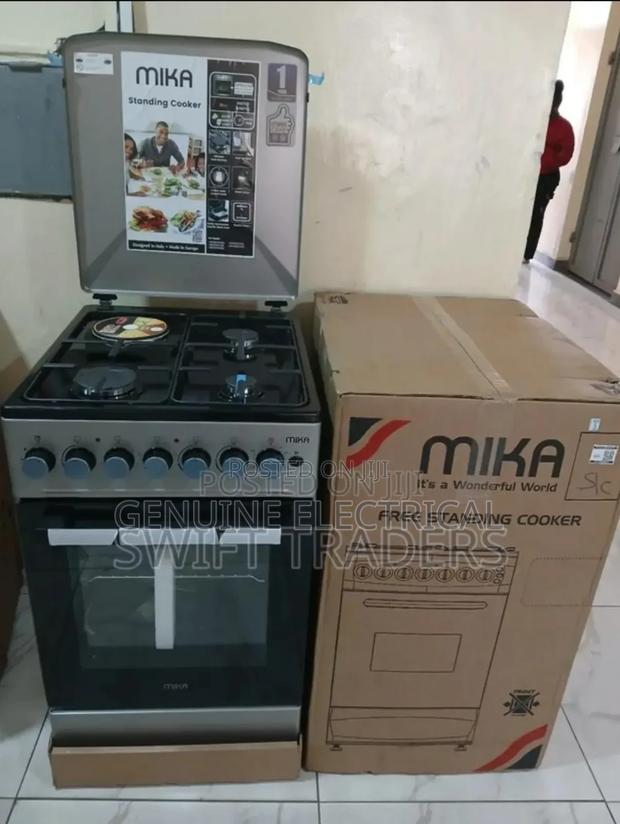 Mika 50by60 3gas +1 Electric Standing Cooker - main view