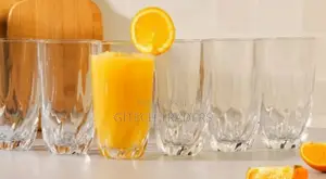 6pcs Twist Glass