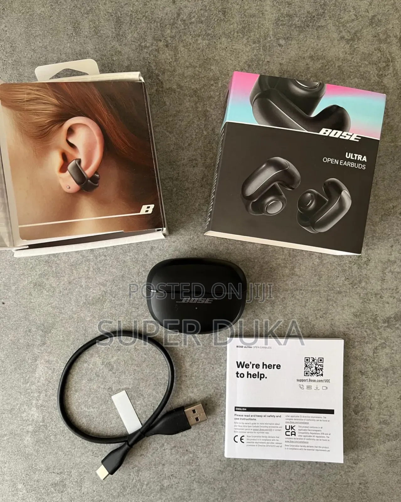 Bluetooth Bose Ultra Open Earbuds.Snap Dragon.