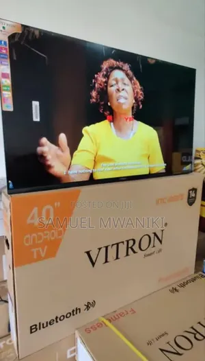 Vitron 40′′ Frameless Smart Android
With Bluetooth New Model