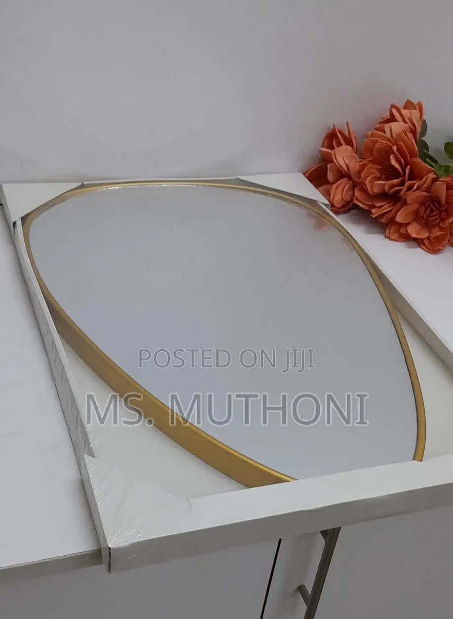 Decorative Oval Shaped Mirror Available*