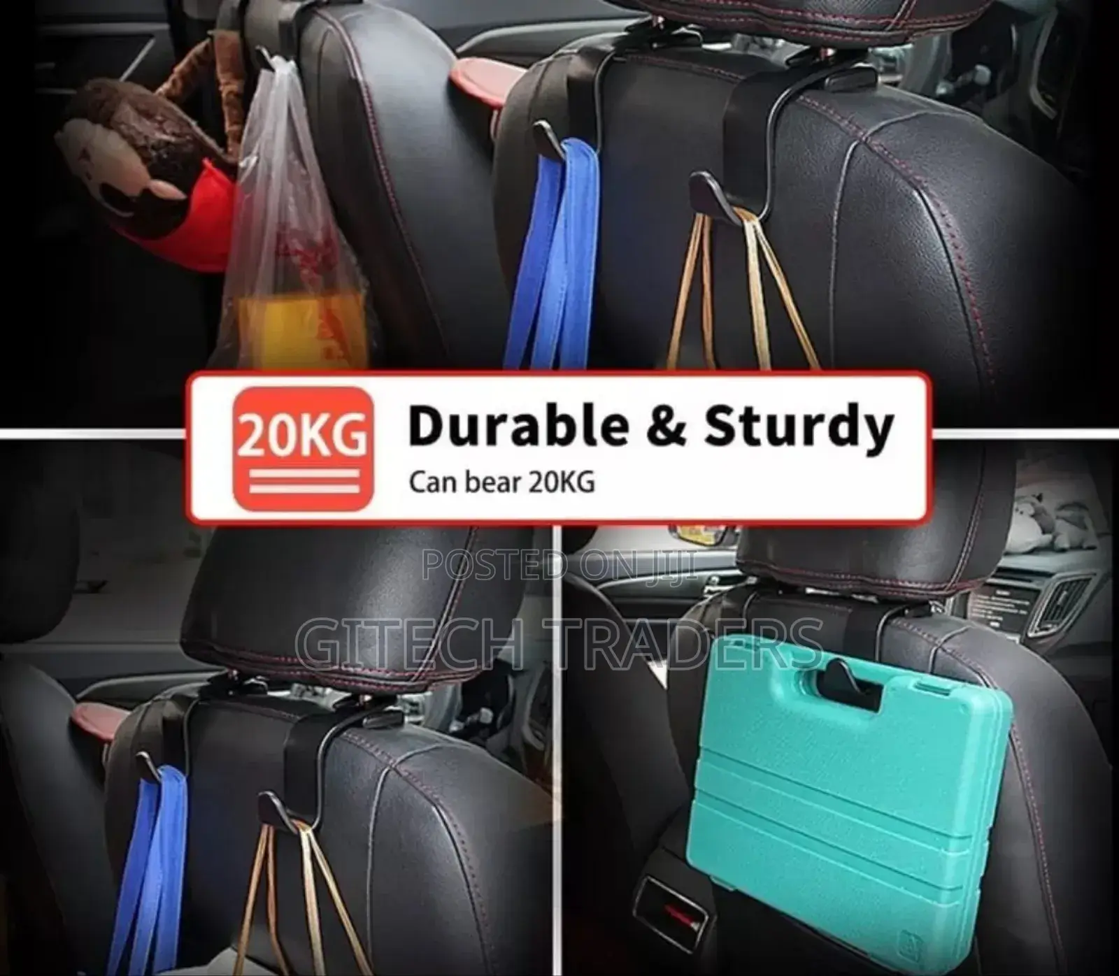 Car Seat Rear Hook Organizer
