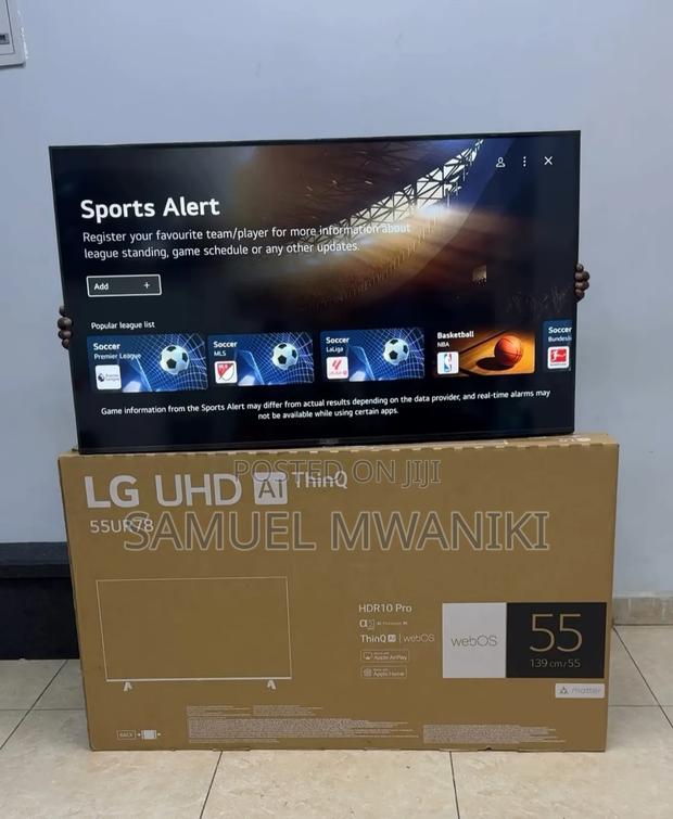 Lg 55′′ Uhd Webos Smart Ai Thinq Tv Magic Remote Ur78 - thumbnail 5