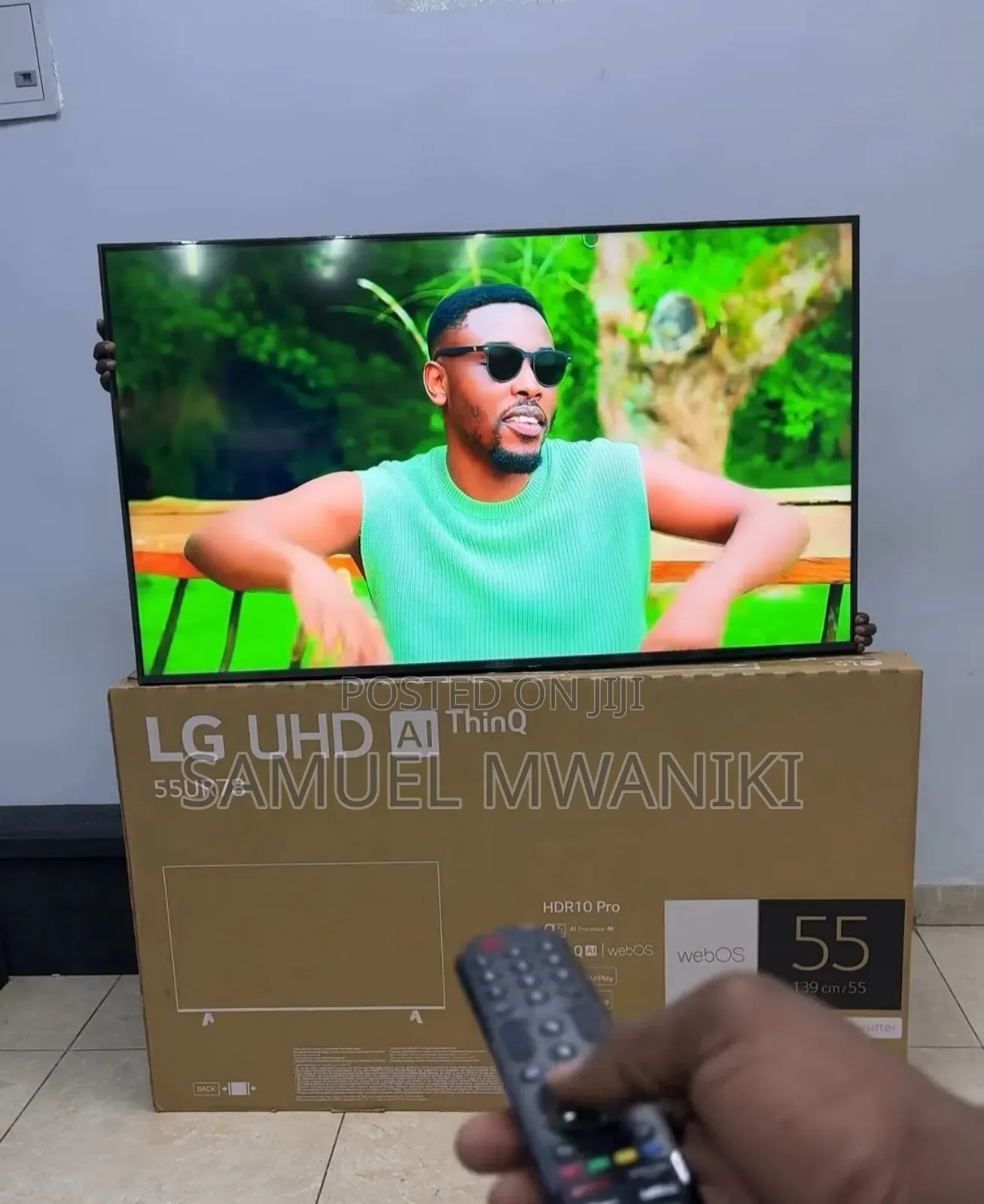 Lg 55′′ Uhd Webos Smart Ai Thinq Tv Magic Remote Ur78
