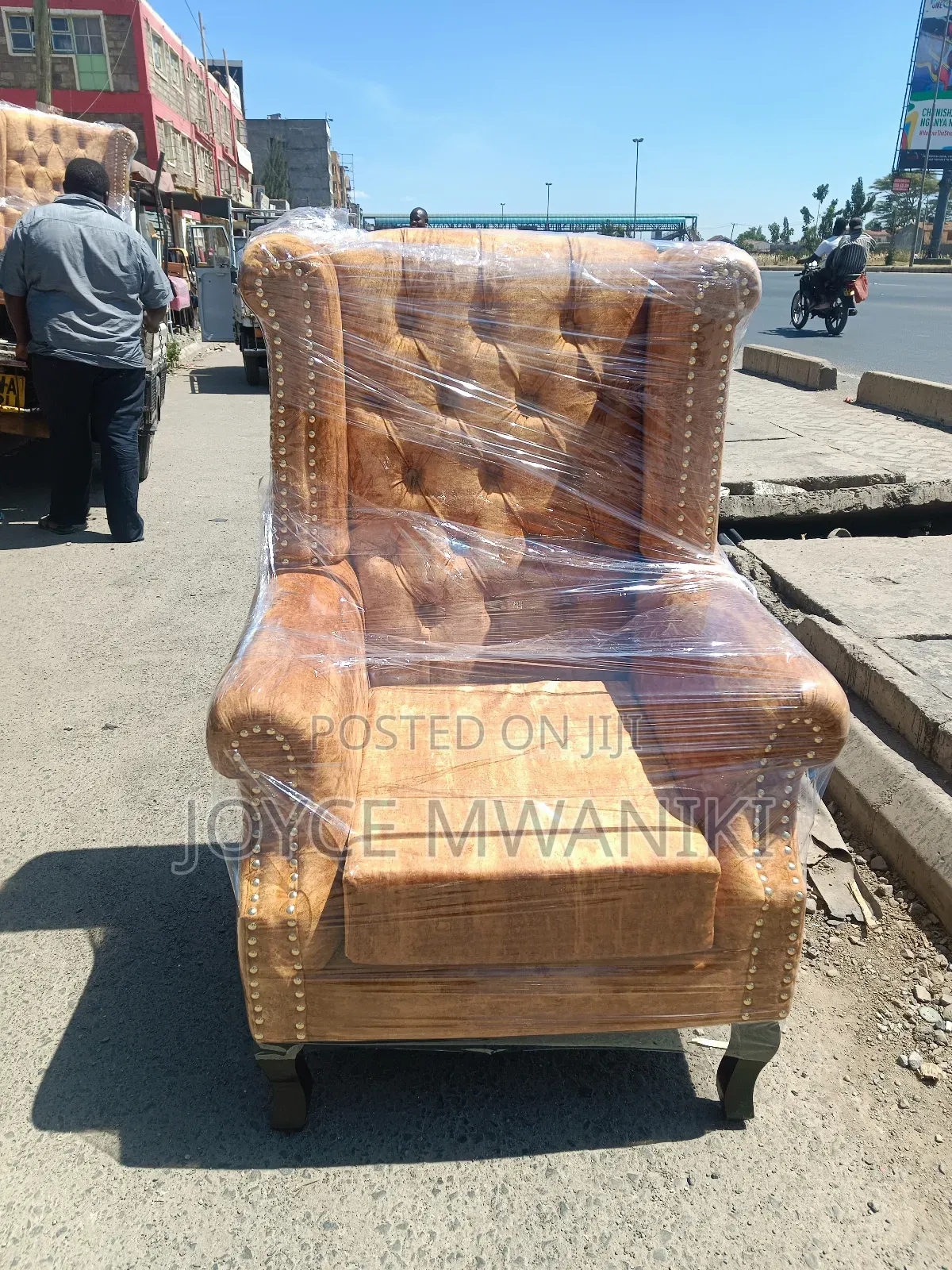 Gold Pedicure Seat or Arm Chair 