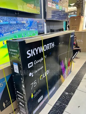 Skyworth 75′′ Uhd Qled Smart Google Tv Dolbyvision Hdr10+