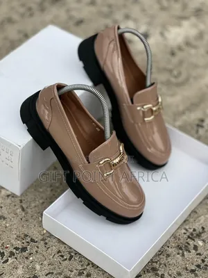 Nudes Wetlook (Chunky Sole) Brogues Shoes for Ladies