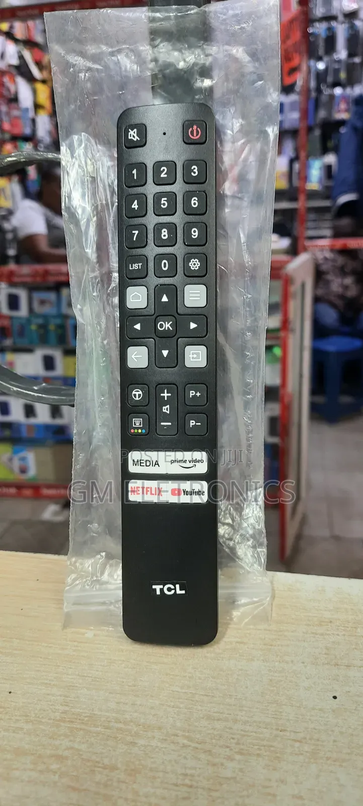 TCL Universal Remote-Prime Video, Nexflix Youtube Button.