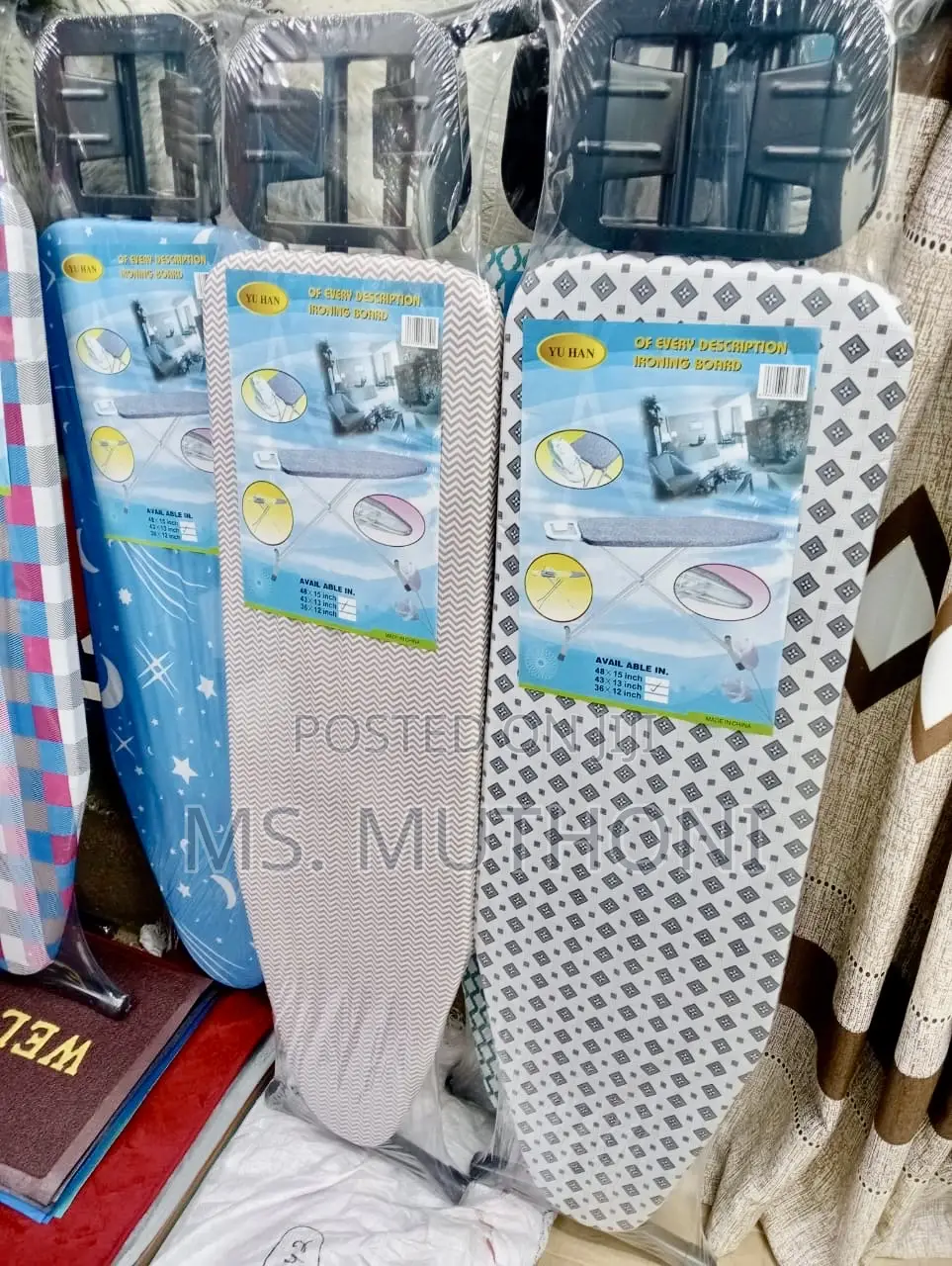 Strong /Sturdy Foldable 110*33cm Ironibg Boards Avaible.