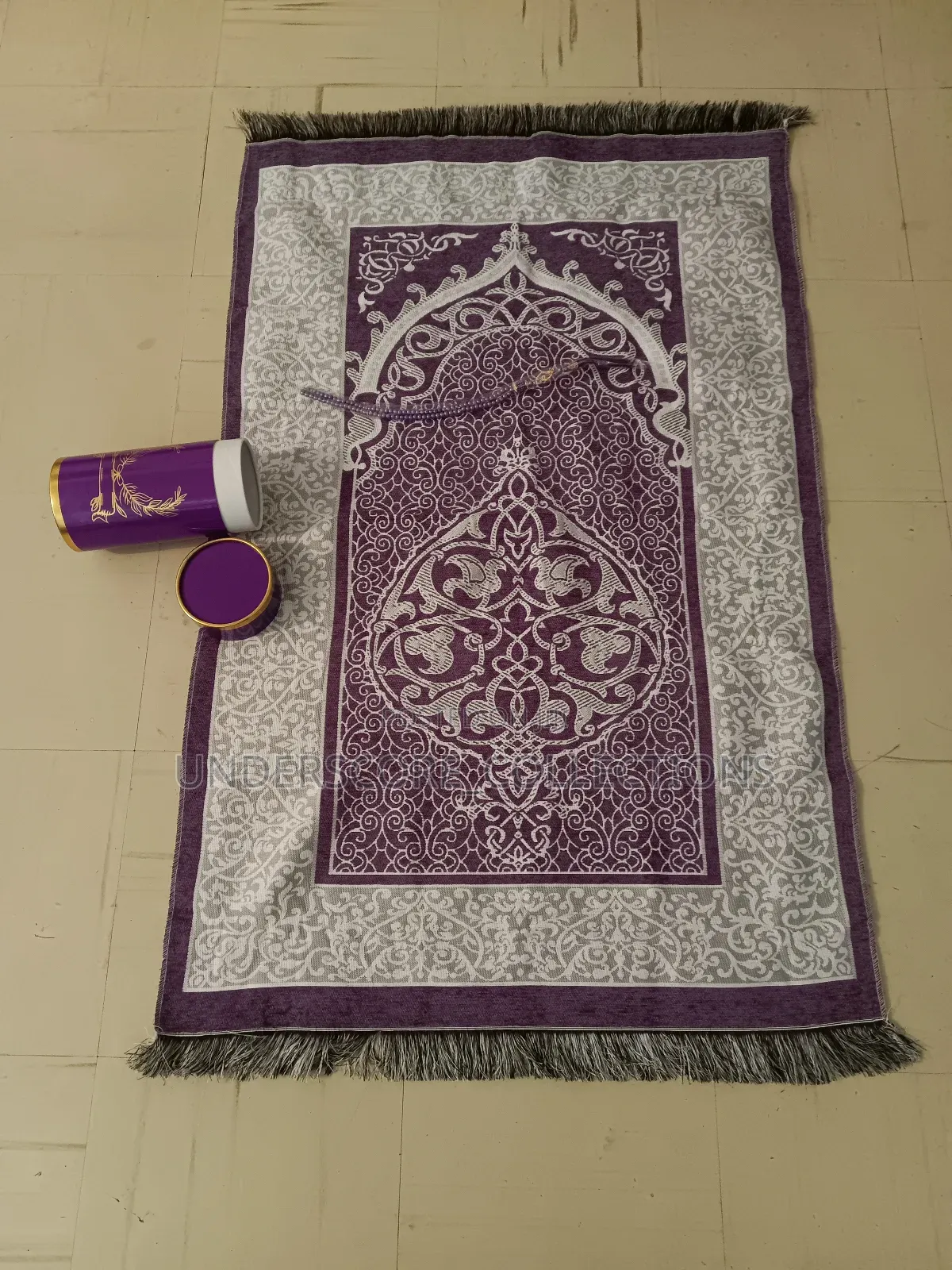 Classy Purple Unisex Prayer Mat