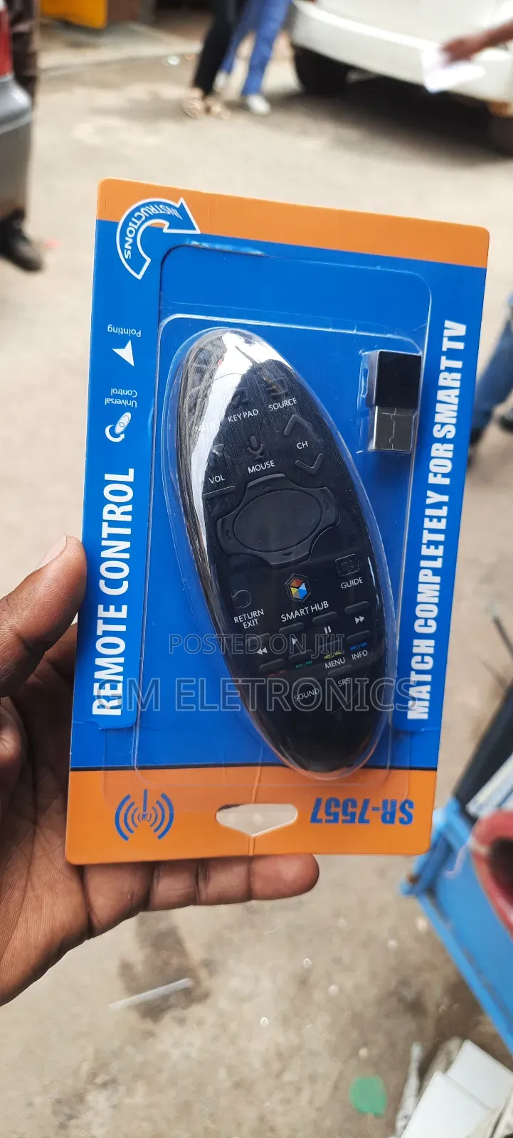 Universal Tv Remote Air Mouse Works With Samsung Smart Tvs.