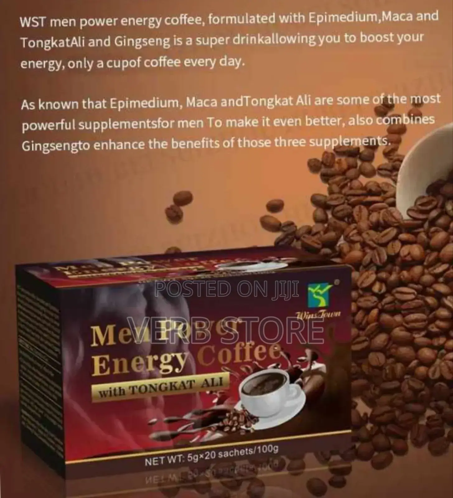 Mens Energy Coffee