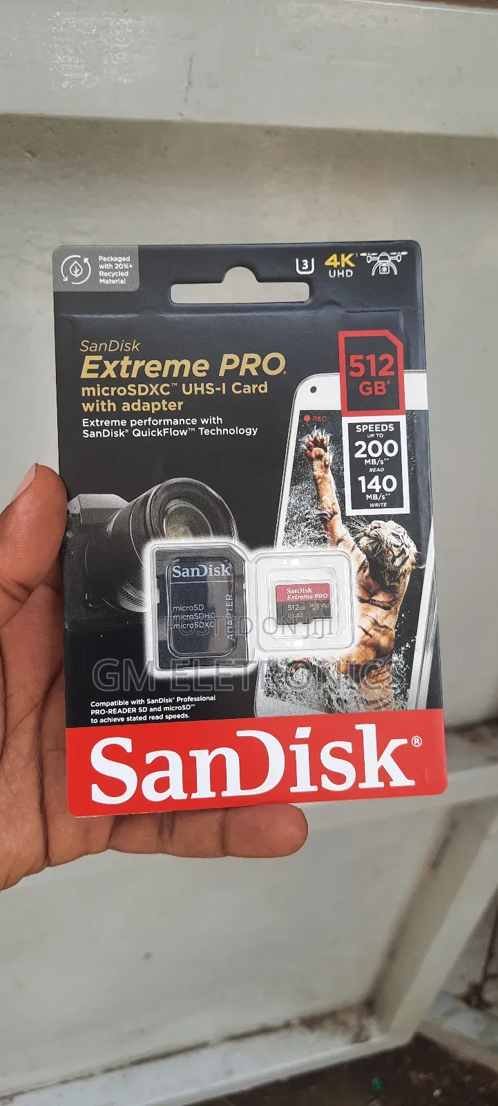 512gb Extreme Pro Uhs Microsdxc Memory Card With Sd Adapter