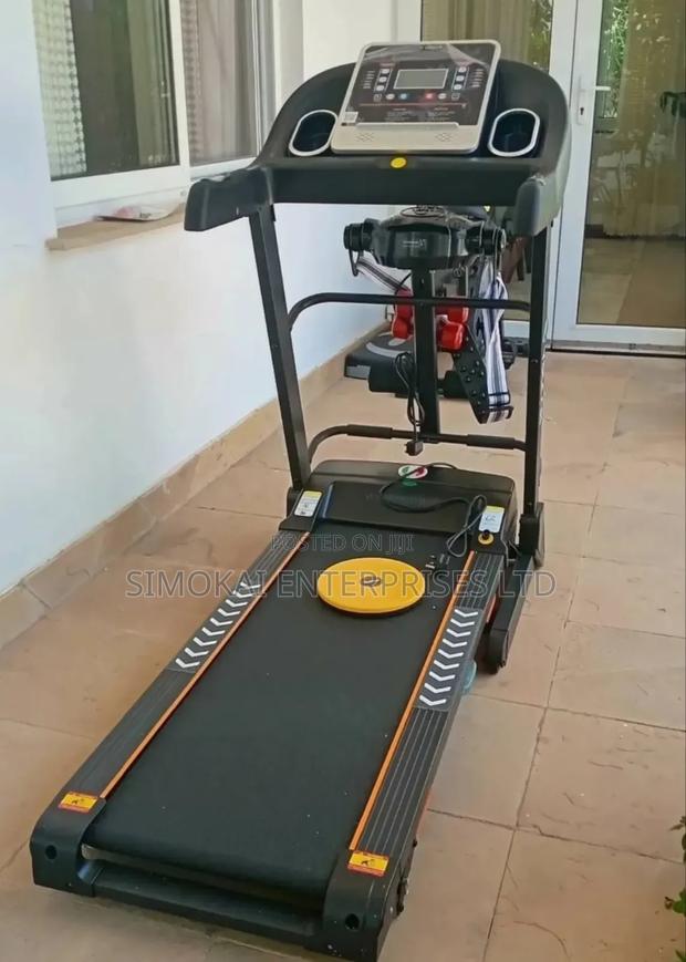 T-500 Home Use Treadmill With Massager Belt - main view