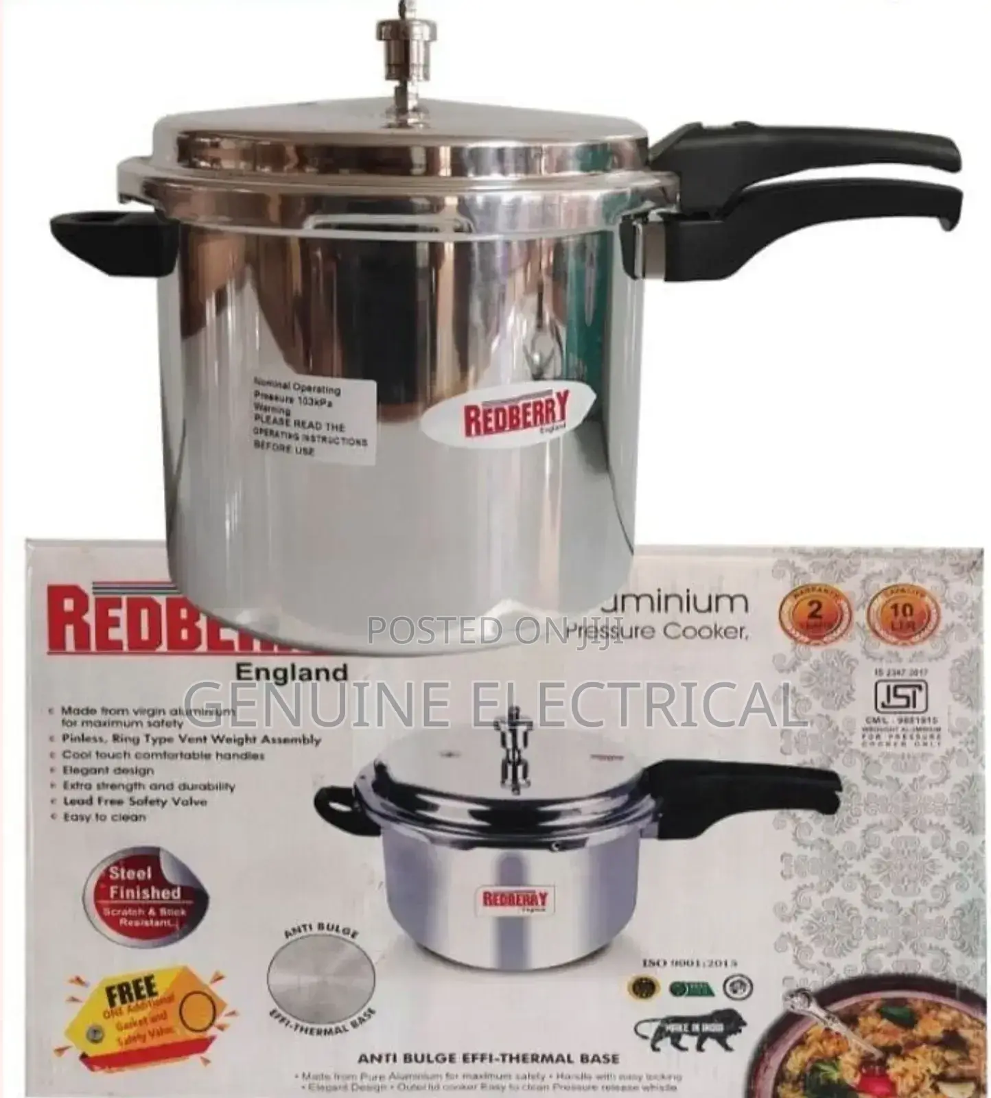 10litres Pressure Cooker With Handle